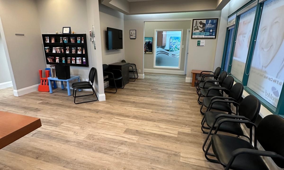 Clinic-Wide Flooring Replacement in Thornhill — dental clinic renovation in Thornhill