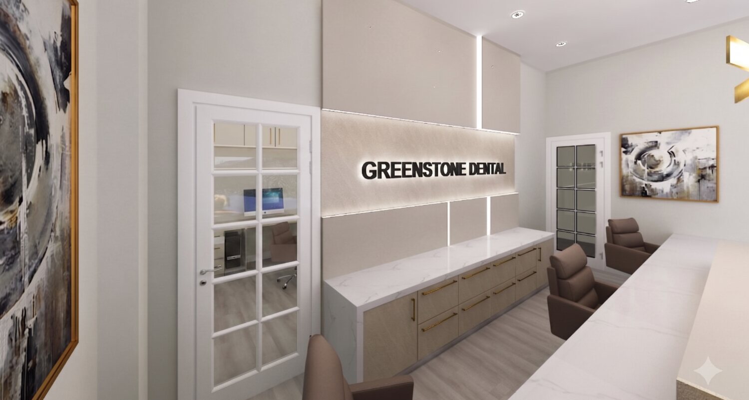 Reception redesign concept render